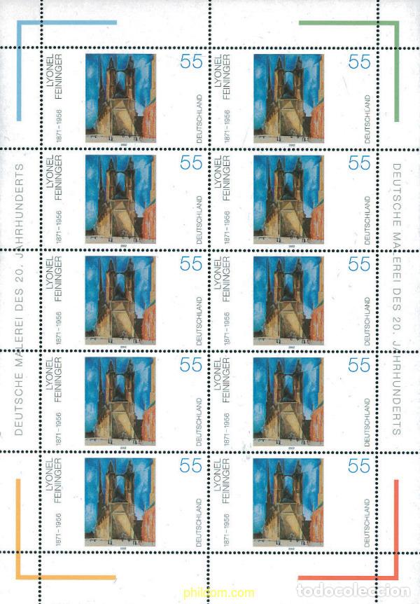 Sellos: 113917 MNH ALEMANIA FEDERAL 2002 PINTURA ALEMANA DEL SIGLO XX