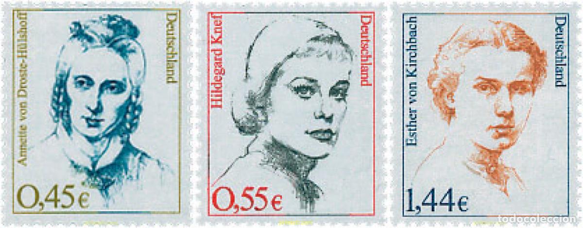 Sellos: 113919 MNH ALEMANIA FEDERAL 2002 MUJERES CELEBRES