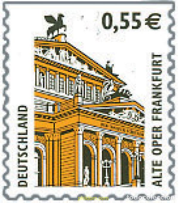 Sellos: 336052 MNH ALEMANIA FEDERAL 2002 EDIFICIOS