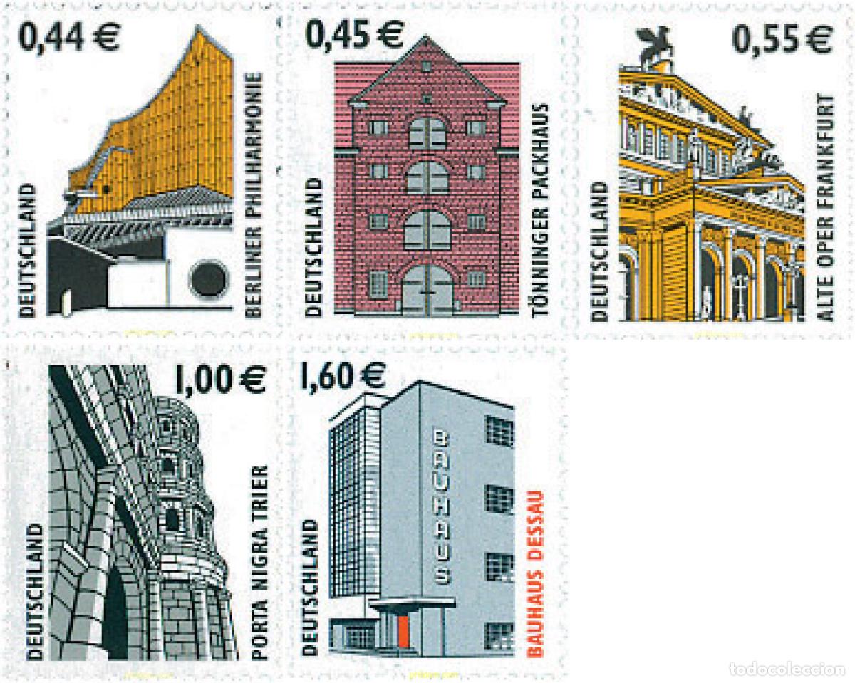 Sellos: 113921 MNH ALEMANIA FEDERAL 2002 LUGARES HISTORICOS