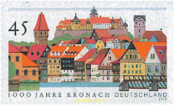 Sellos: 115421 MNH ALEMANIA FEDERAL 2003 MILENARIO DE LA CIUDAD DE KRONACH