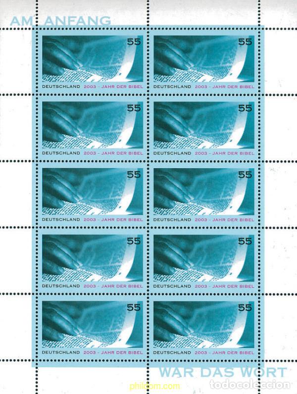 Sellos: 115428 MNH ALEMANIA FEDERAL 2003 A&Ntilde;O DE LA BIBLIA