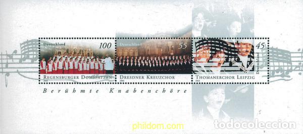 Sellos: 120044 MNH ALEMANIA FEDERAL 2003 COROS INFANTILES