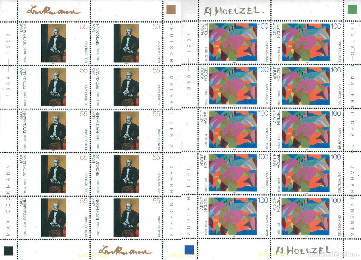 Sellos: 120041 MNH ALEMANIA FEDERAL 2003 PINTURA ALEMANA DEL SIGLO XX
