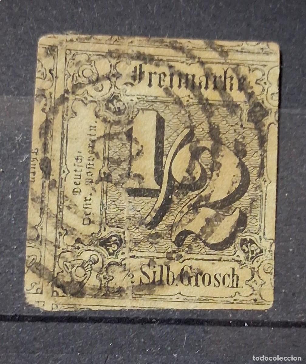 Sellos: ALEMANIA, THURN Y TAXIS, 1852, CAT.YT.3.