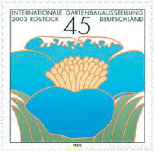 Sellos: 122782 MNH ALEMANIA FEDERAL 2003 EXPOSICION INTERNACIONAL DE HORTICULTURA