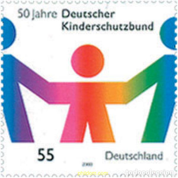 Sellos: 122777 MNH ALEMANIA FEDERAL 2003 50 ANIVERSARIO DE LA ASOCIACION ALEMANA DE LA PROTECCION DEL NI&Ntilde;O