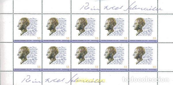 Sellos: 123695 MNH ALEMANIA FEDERAL 2003 CENTENARIO DEL NACIMIENTO DE REINHOLD SCHNEIDER