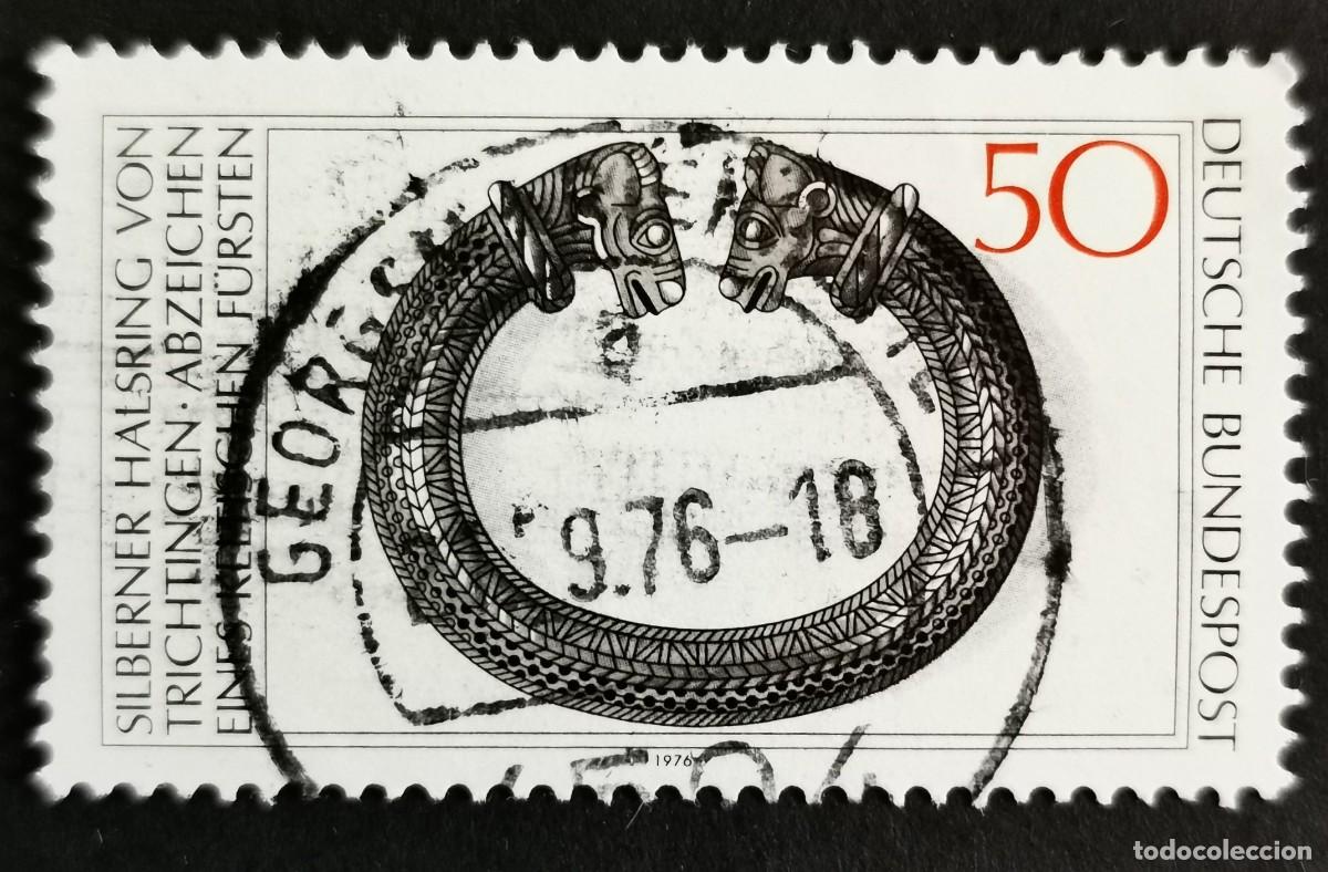 Sellos: Sello Alemania R. Federal 1976, Collar de plata, 50Pf. Michel: DE 899