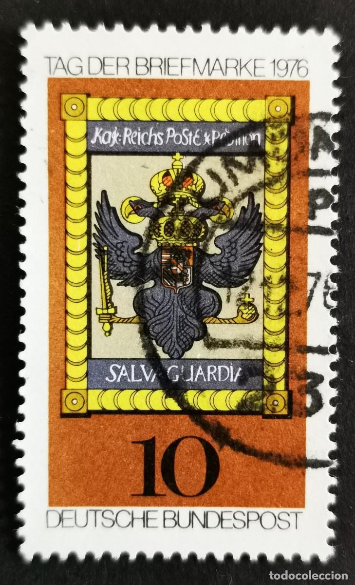 Sellos: Sello Alemania R. Federal 1976, D&iacute;a del Sello de 1976, 10Pf. Michel: DE 903