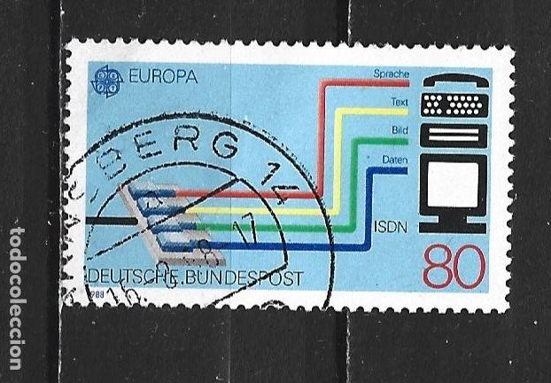 Sellos: ALEMANIA FEDERAL YVERT NUM. 1200 USADO