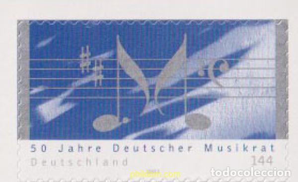 Sellos: 619421 MNH ALEMANIA FEDERAL 2003 50 ANIVERSARIO DEL DEUTSCHER MUSIKRAT