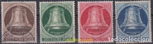Briefmarken: 615901 USED ALEMANIA. Berl&iacute;n 1951 CAMPANA DE LA LIBERTAD