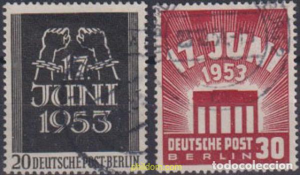 Francobolli: 615975 USED ALEMANIA. Berl&iacute;n 1953 ALZAMIENTO DEL 17 DE JUNIO