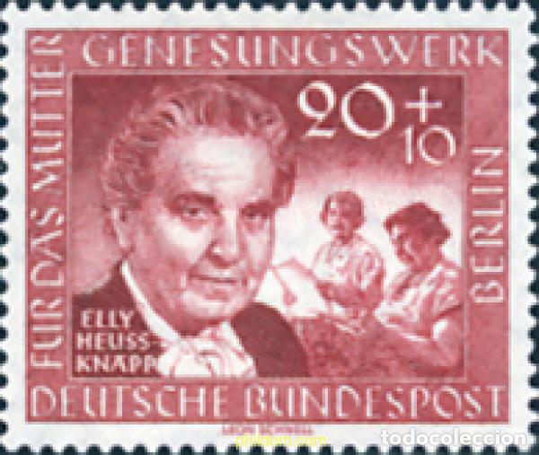 Francobolli: 130983 MNH ALEMANIA. Berl&iacute;n 1957 DIA DE LA MADRE
