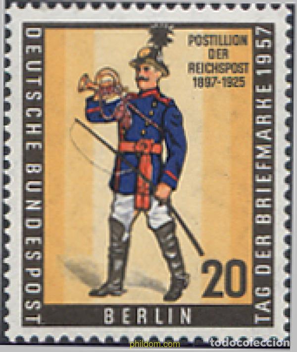 Francobolli: 130981 MNH ALEMANIA. Berl&iacute;n 1957 DIA DEL SELLO
