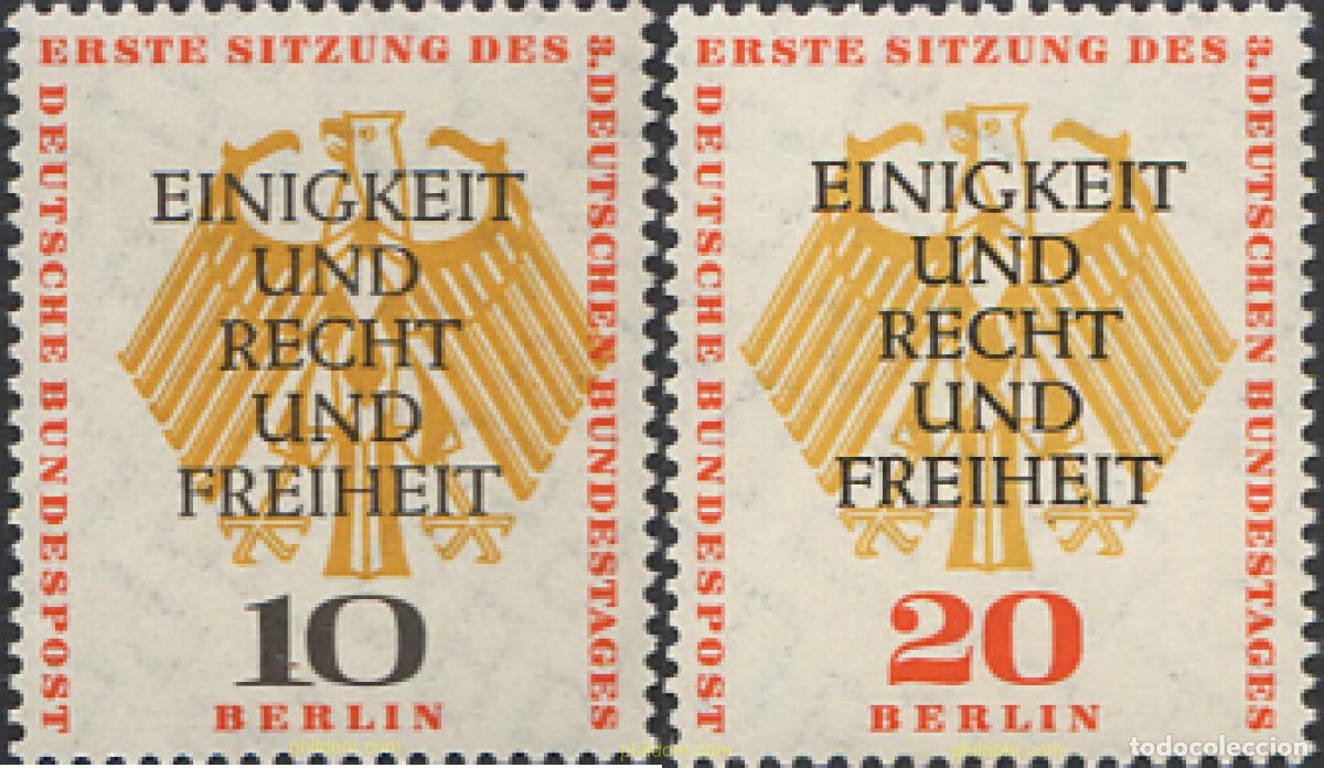 Francobolli: 130980 MNH ALEMANIA. Berl&iacute;n 1957 1 REUNION DE LAS TRES ASAMBLEAS GENERALES, EN BERLIN