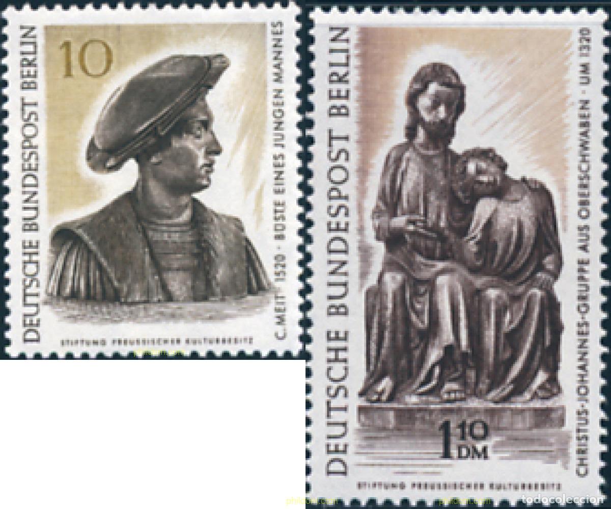 Sellos: 243762 MNH ALEMANIA. Berl&iacute;n 1967 TESOROS DE LOS MUSEOS