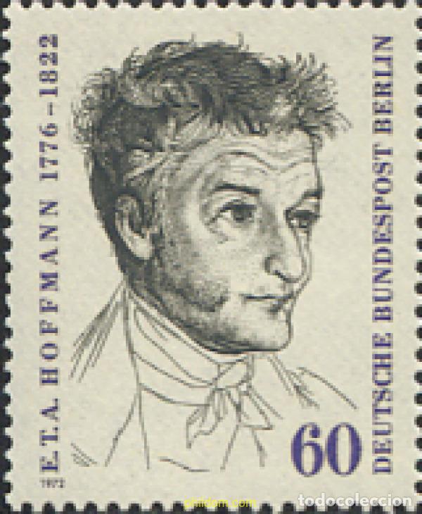 Sellos: 131061 MNH ALEMANIA. Berl&iacute;n 1972 150 ANIVERSARIO DE LA MUERTE DE ERNST THEODOR WILHELM HOFFMANN