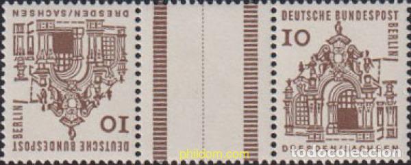 Sellos: 626451 MNH ALEMANIA. Berl&iacute;n 1964 EDIFICIOS HISTORICOS