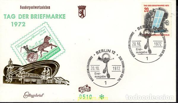 Sellos: 442849 MNH ALEMANIA. Berl&iacute;n 1972 DIA DEL SELLO