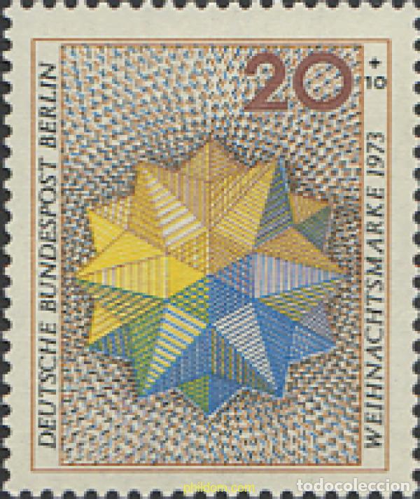 Sellos: 131082 MNH ALEMANIA. Berl&iacute;n 1973 NAVIDAD