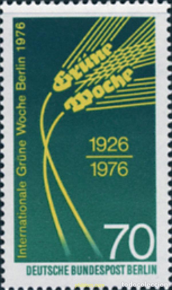 Sellos: 131110 MNH ALEMANIA. Berl&iacute;n 1976 SEMANA VERDE INTERNACIONAL