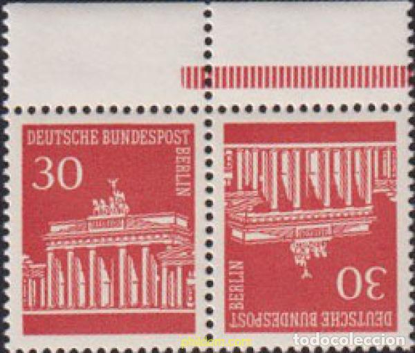 Sellos: 626441 MNH ALEMANIA. Berl&iacute;n 1966 PUERTA DE BRANDEBURGO EN BERLIN