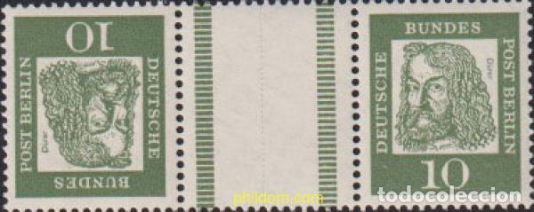 Sellos: 626453 MNH ALEMANIA. Berl&iacute;n 1961 ALEMANES CELEBRES