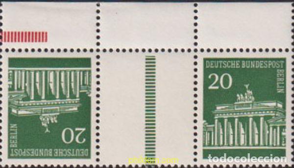 Sellos: 626443 MNH ALEMANIA. Berl&iacute;n 1966 PUERTA DE BRANDEBURGO EN BERLIN