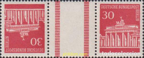 Sellos: 626447 MNH ALEMANIA. Berl&iacute;n 1966 PUERTA DE BRANDEBURGO EN BERLIN