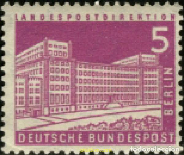 Sellos: 243843 HINGED ALEMANIA. Berl&iacute;n 1956 MONUMENTOS BERLINESES