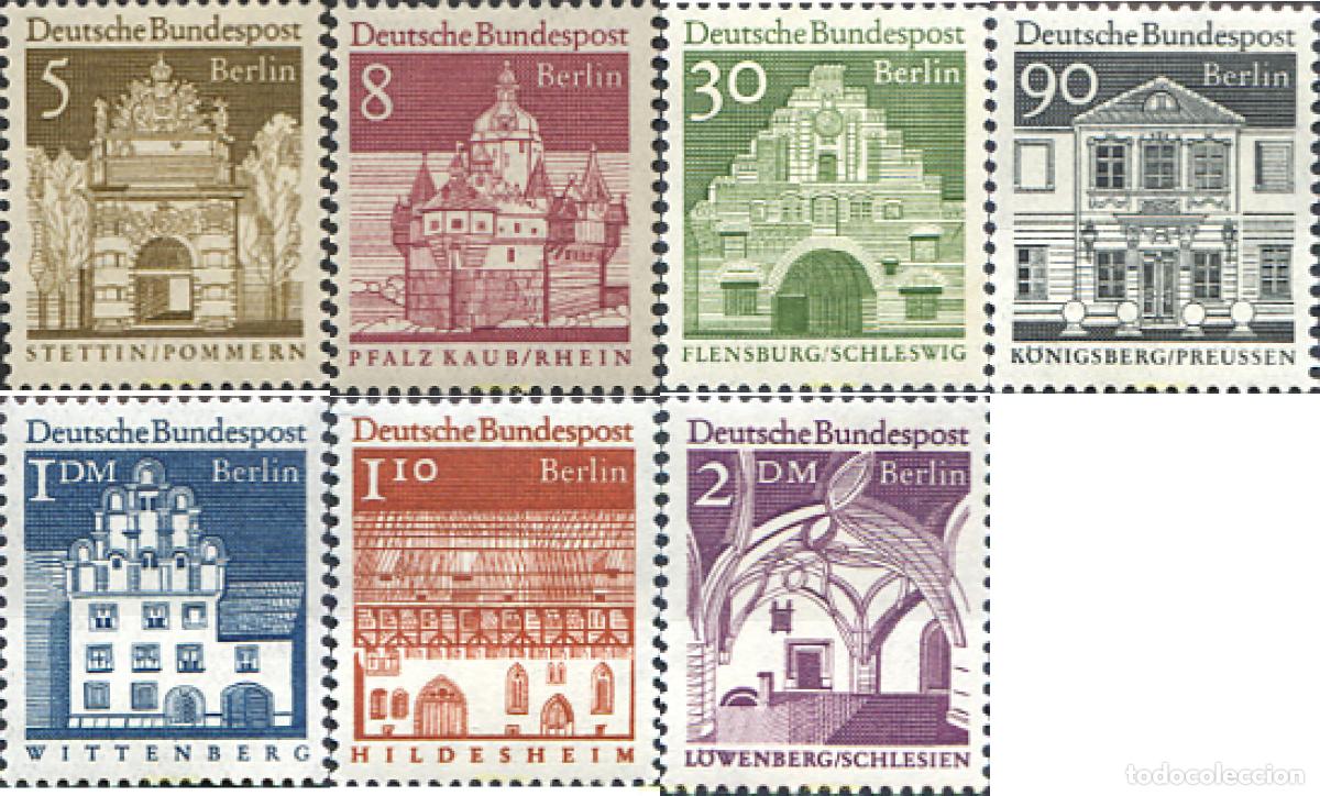Sellos: 261773 MNH ALEMANIA. Berl&iacute;n 1966 EDIFICIOS HISTORICOS