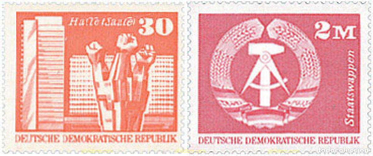 Sellos: 134887 MNH ALEMANIA DEMOCRATICA 1973 CONSTRUCCIONES SOCIALISTAS