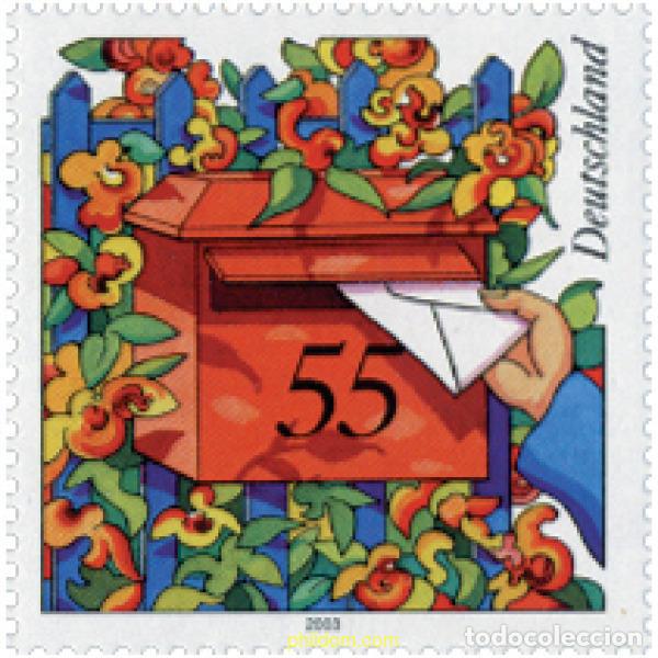 Sellos: 136132 MNH ALEMANIA FEDERAL 2003 SELLOS CON MENSAJE