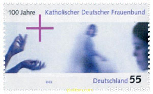 Sellos: 136677 MNH ALEMANIA FEDERAL 2003 CENTENARIO DE LA FEDERACION DE MUJERES CATOLICAS