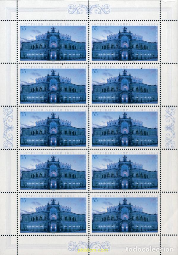 Sellos: 136676 MNH ALEMANIA FEDERAL 2003 200 ANIVERSARIO DEL NACIMIENTO DE GOTTFRIED SEMPER
