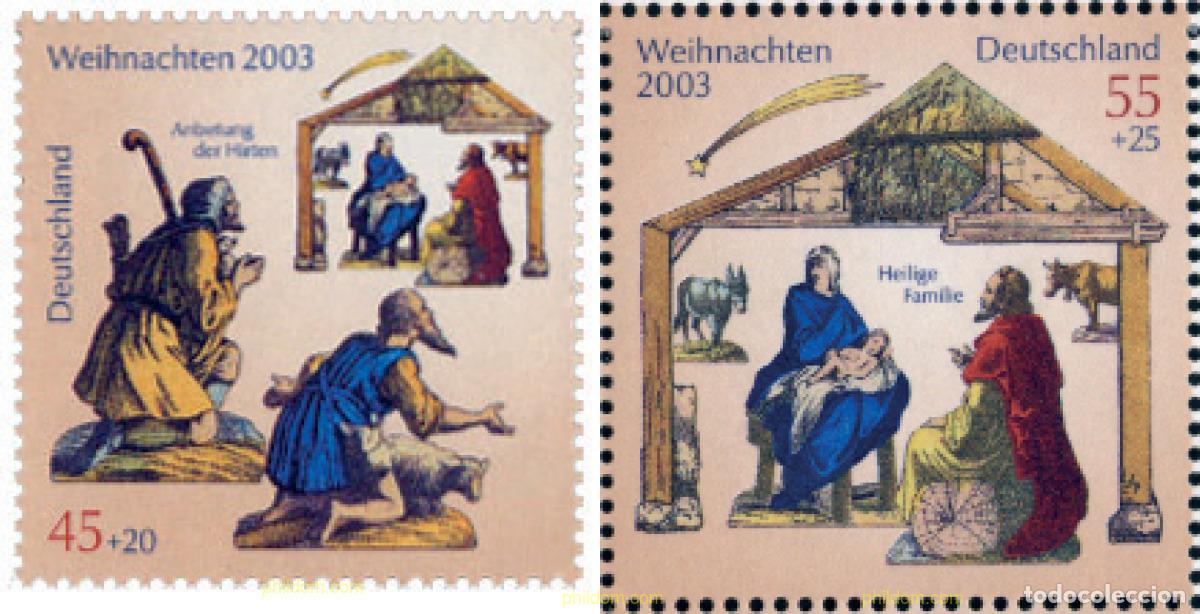 Sellos: 136786 MNH ALEMANIA FEDERAL 2003 NAVIDAD