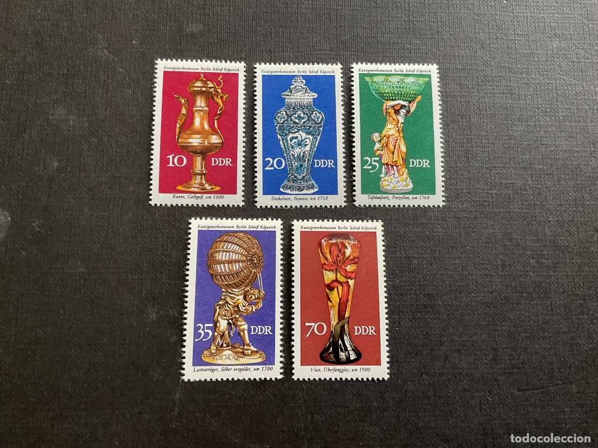 Sellos: ALEMANIA DDR N&ordm; YVERT 1847/1*** A&Ntilde;O 1976. ARTESANIA. OBJETOS DEL CASTILLO KOPENICK