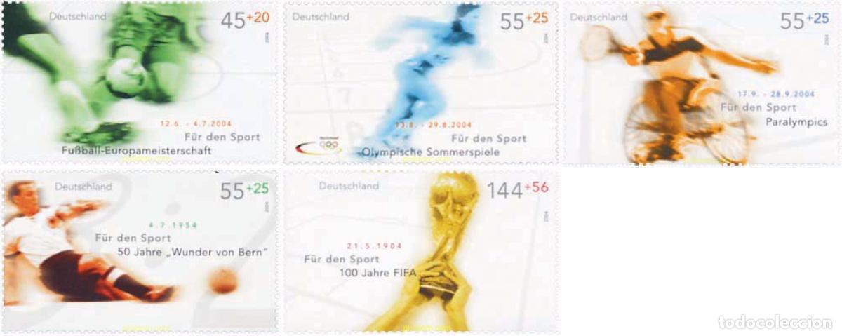 Sellos: 139661 MNH ALEMANIA FEDERAL 2004 AYUDA AL DEPORTE