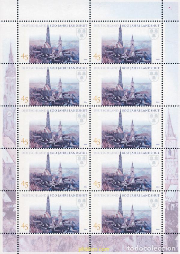 Sellos: 142936 MNH ALEMANIA FEDERAL 2004 CENTENARIO DE LA CIUDAD DE LANDSHUT