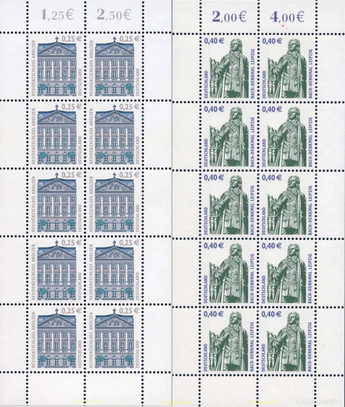 Sellos: 142934 MNH ALEMANIA FEDERAL 2004 LUGARES HISTORICOS