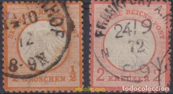 Sellos: 626694 USED ALEMANIA 1872 AGUILA