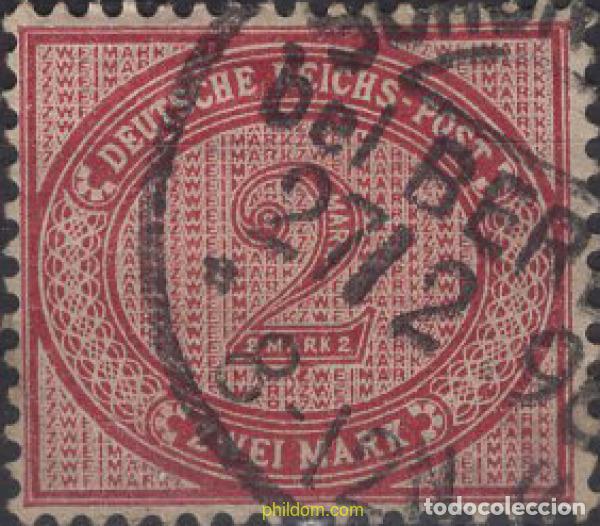 Sellos: 211378 USED ALEMANIA 1875 CIFRAS