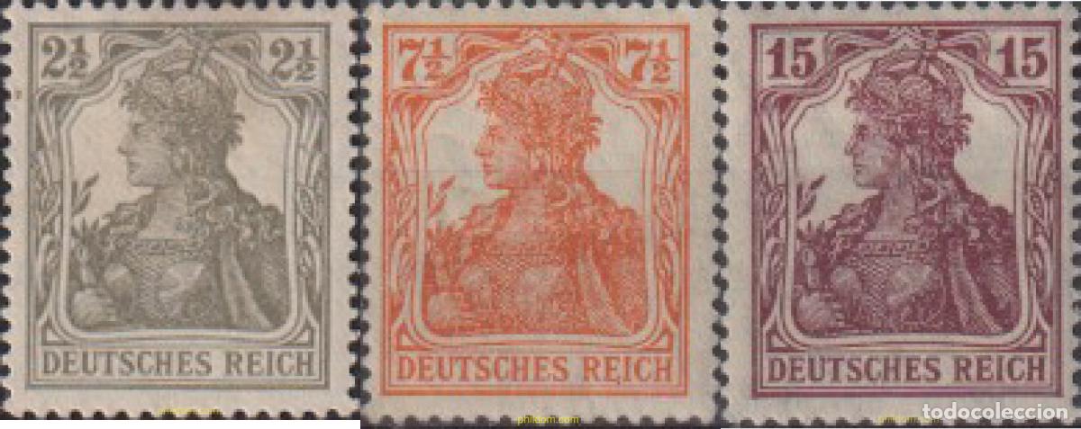 Sellos: 626701 HINGED ALEMANIA 1916 GERMANIA