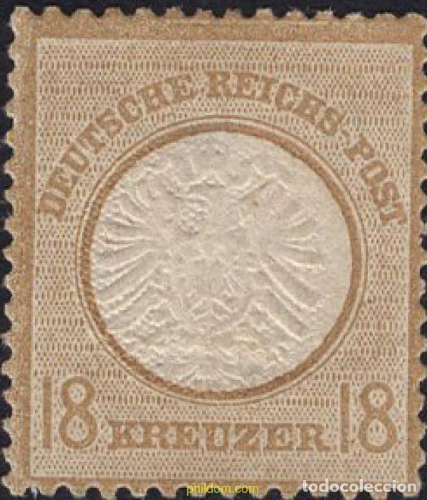 Sellos: 640970 HINGED ALEMANIA 1872 AGUILA