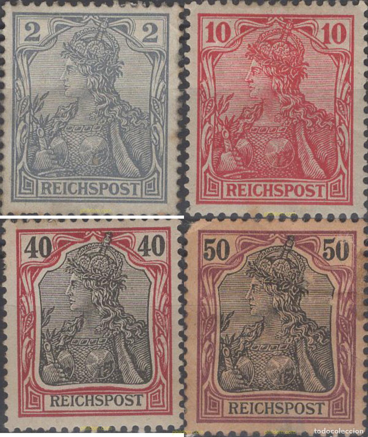 Sellos: 640982 HINGED ALEMANIA 1900 GERMANIA