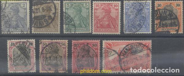 Sellos: 658151 USED ALEMANIA 1900 GERMANIA