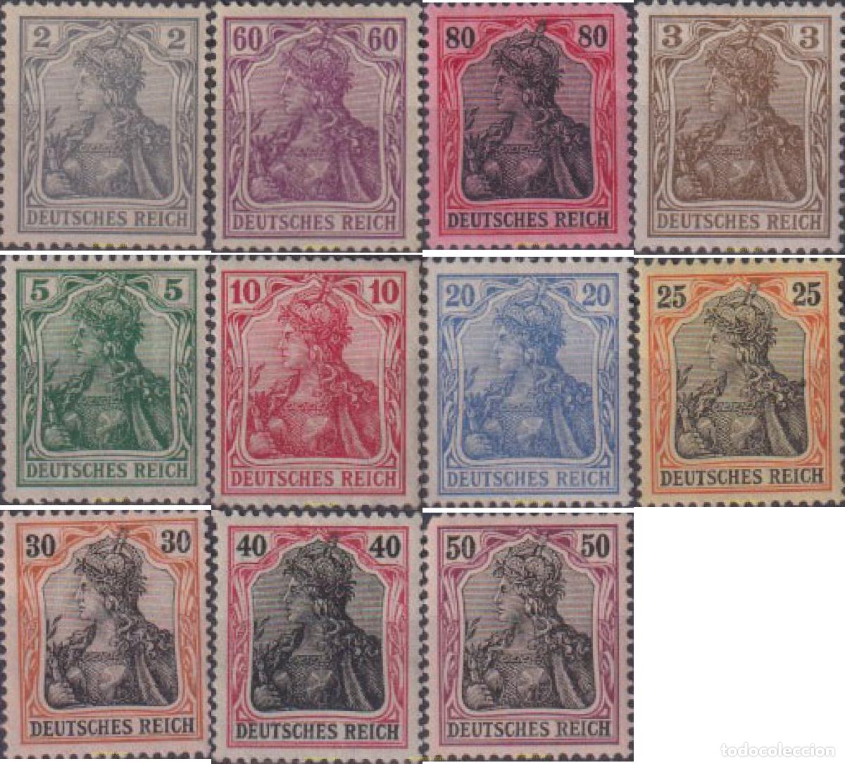 Sellos: 627202 HINGED ALEMANIA 1905 GERMANIA