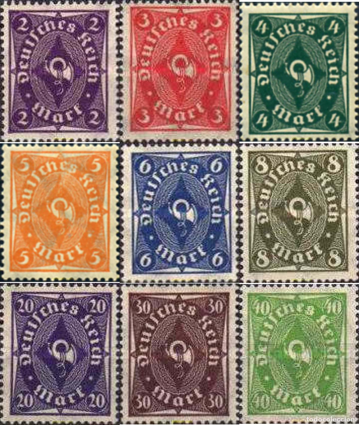 Sellos: 149777 MNH ALEMANIA 1922 CUERNO POSTAL